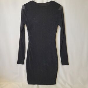 Chic Black Long Sleeve Dress